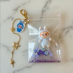 Bunny Keychain Shaker Bag Charm